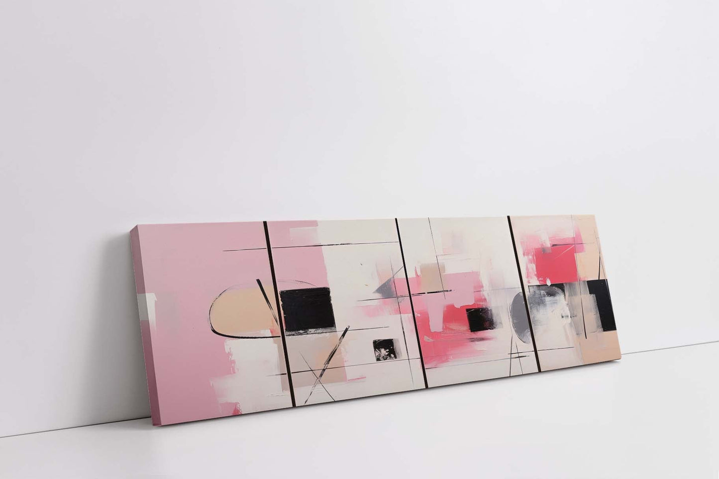 Beaux-arts - Teintes pastel - Œuvre d'art - Art mural
