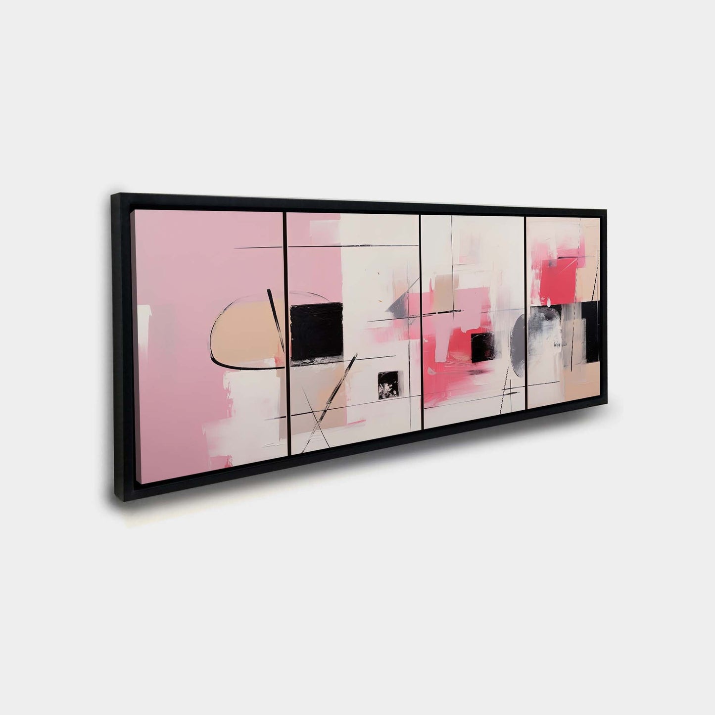 Beaux-arts - Teintes pastel - Œuvre d'art - Art mural
