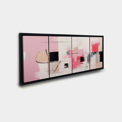 Beaux-arts - Teintes pastel - Œuvre d'art - Art mural