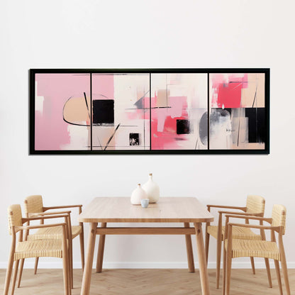 Beaux-arts - Teintes pastel - Œuvre d'art - Art mural