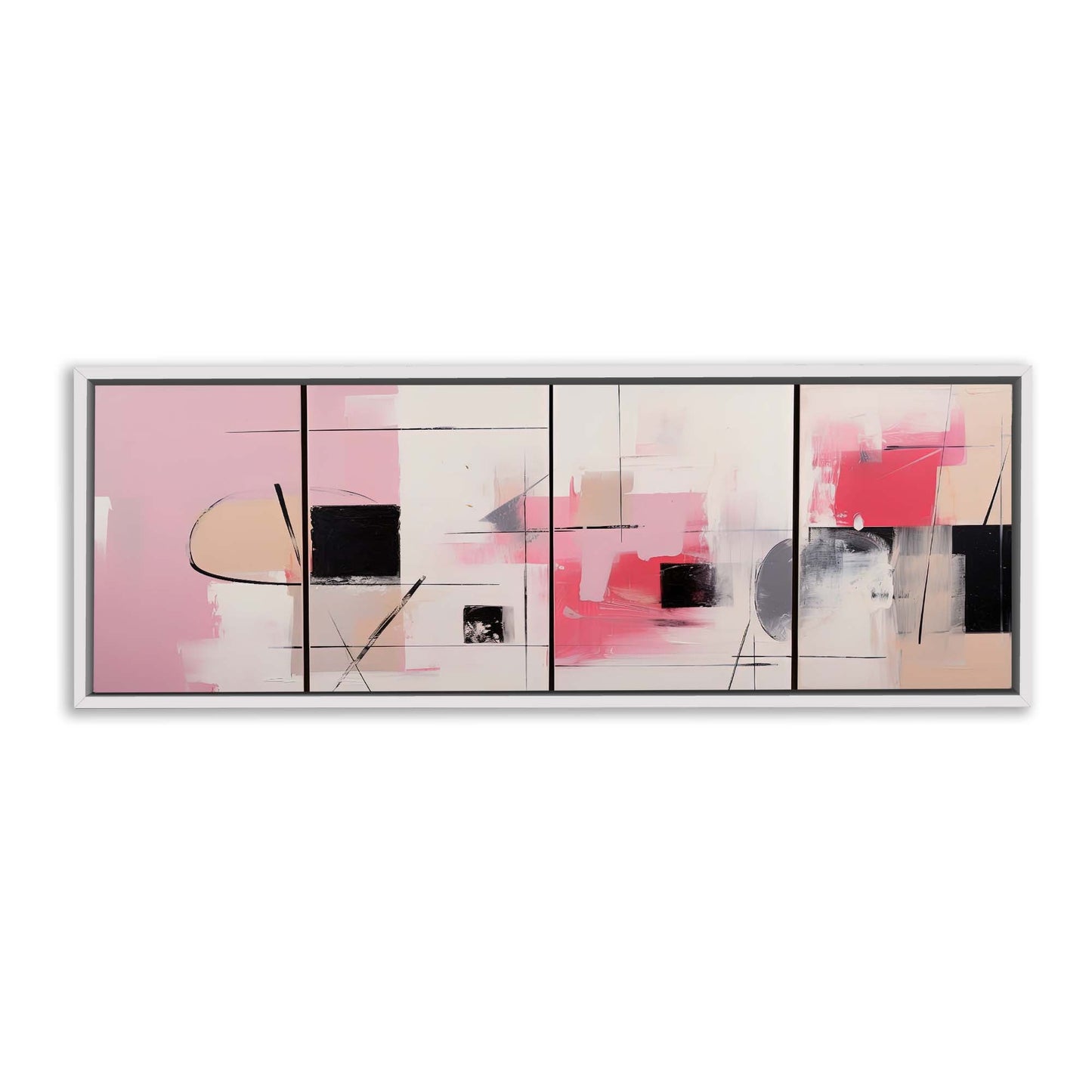 Beaux-arts - Teintes pastel - Œuvre d'art - Art mural