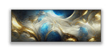 Bleus et Ors Abstraits 72" x 24"