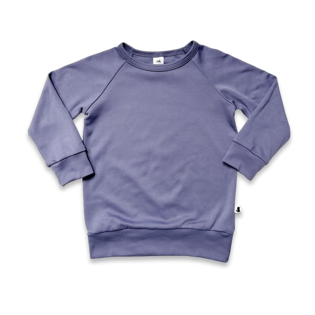 Baby/Kids' Bamboo Raglan Pullover | Dusty Lilac