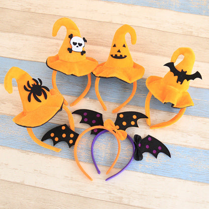 Accessoires de cheveux effrayants pour Halloween – Serre-tête festif, accessoire de déguisement pour adultes et enfants