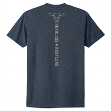 T-SHIRT WESTERN AUTHENTIQUE | Bleu marine