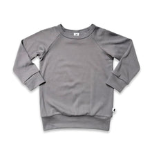Baby/Kids' Bamboo Raglan Pullover | Graphite