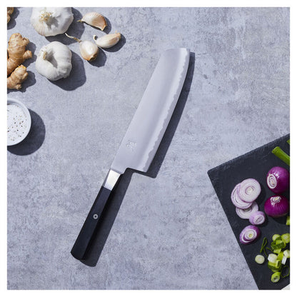 Miyabi 4000 FC Couteau Nakiri 16,5 cm – Manche noir