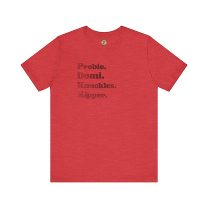 T-shirt Probie Domi Knuckles Kipper - Bagarreurs de la LNH - Maple Stick Hockey Co. - Vrai fan