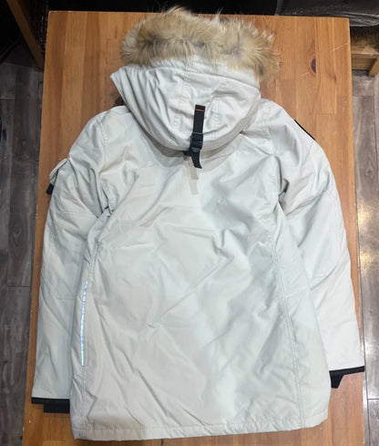 Outdoor Survival Canada Women's Kasa -20C Down Parka - Opal White, Small - ON DISPLAY