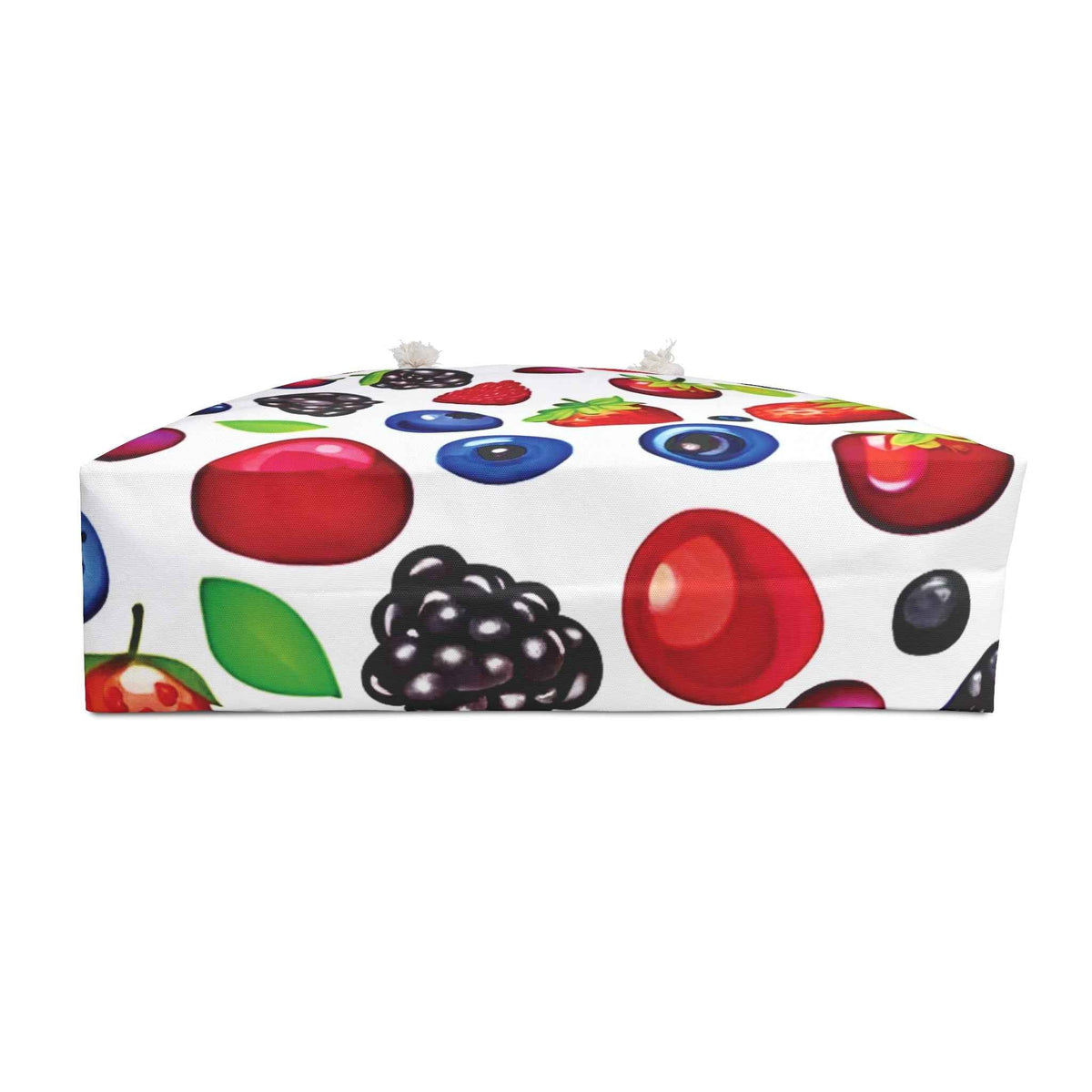 Sac de week-end motif Fruits Rouges Mélangés | Fraises Myrtilles Mûres, Grand Cabas