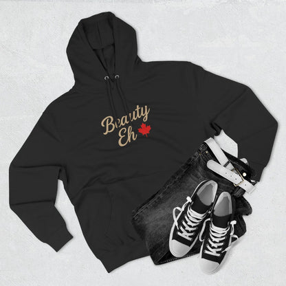 Chandail à capuchon Beauty Eh Canadian - Molleton à capuche Pride à la feuille d'érable - Vêtements de fête du Canada pour femmes - Molleton à capuchon doublé en polaire confortable