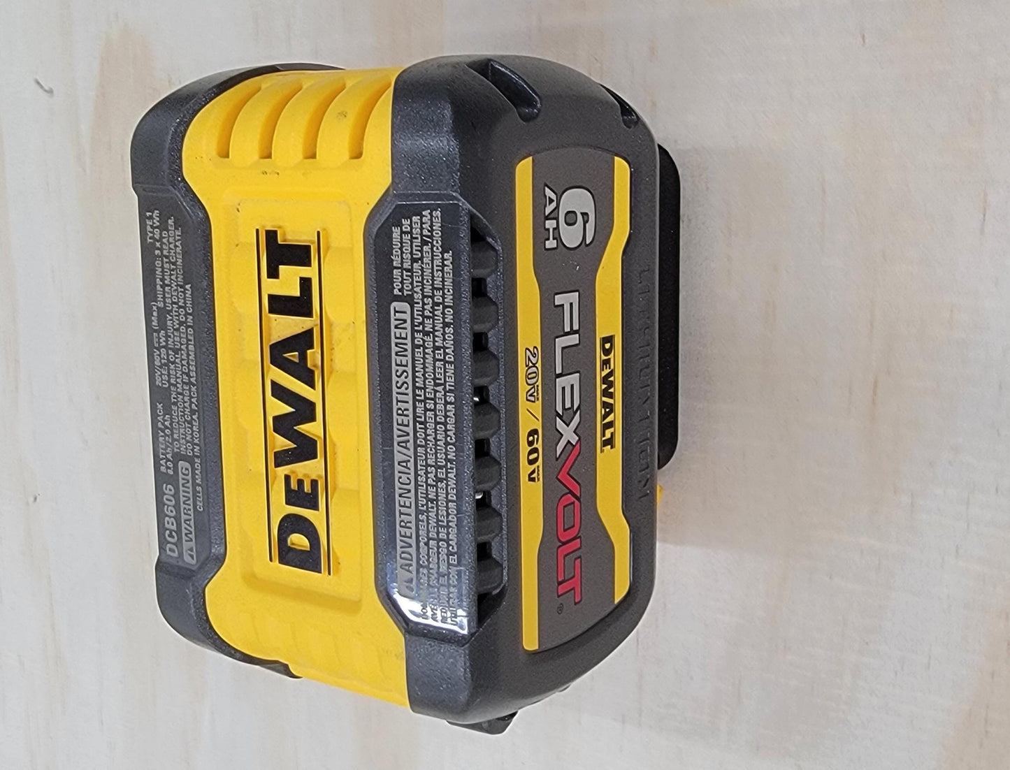 Dewalt 20v/60v Battery Holders
