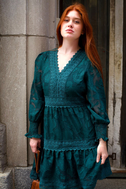 Robe Bohème Edith en Dentelle