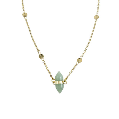 Collier en cristal d'aventurine