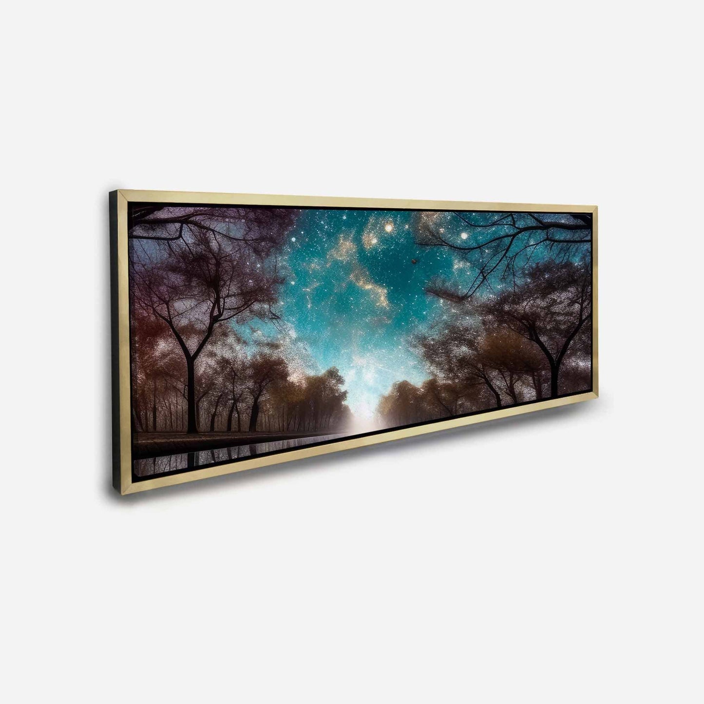 Art mural nature - Vers la lumière - Grande toile imprimée