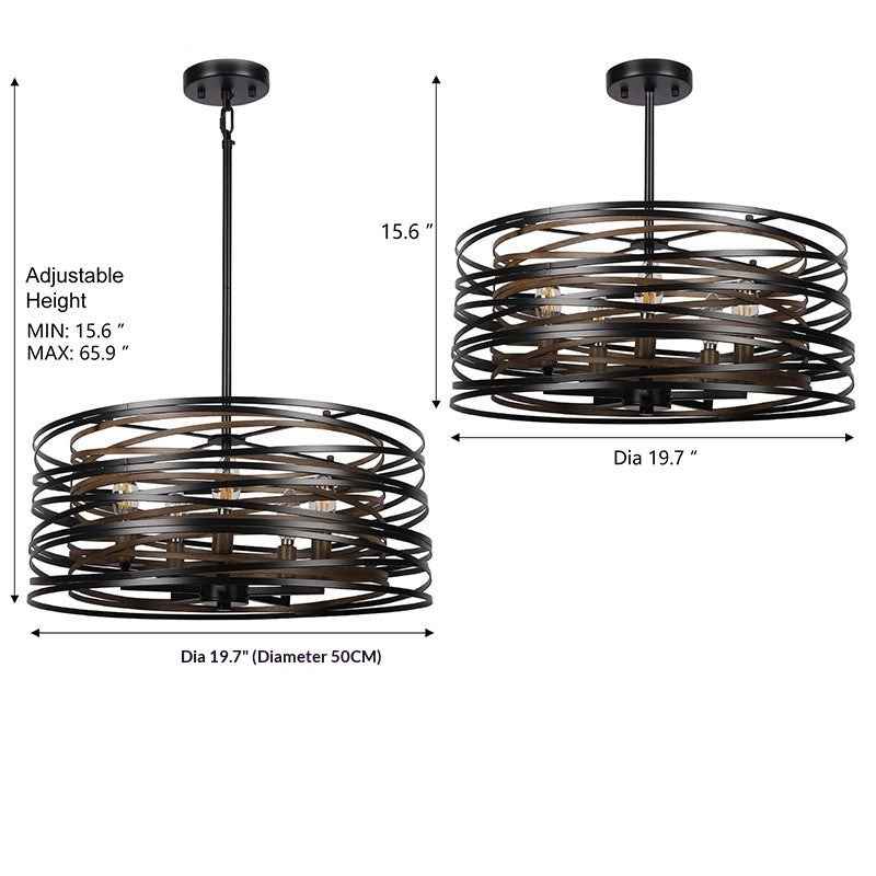 Suspension minimaliste moderne personnalisée et créative