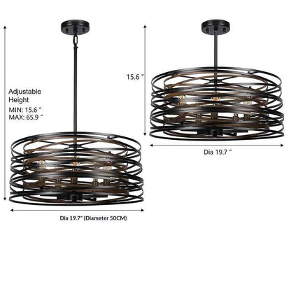 Suspension minimaliste moderne personnalisée et créative