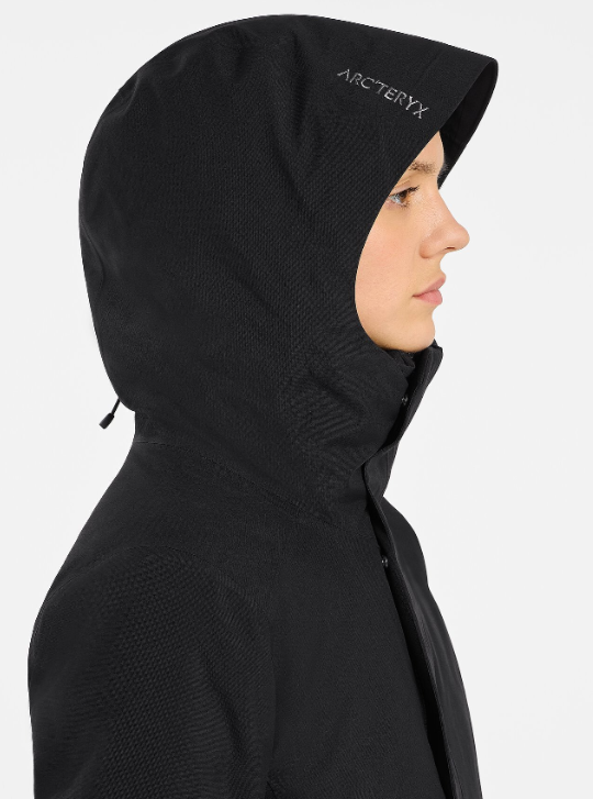 Parka Patera Arcteryx pour femme avec logo blanc Taille : XL