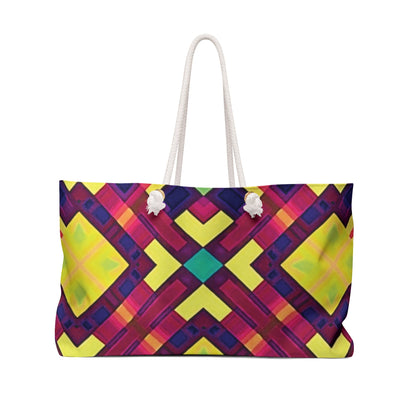 Sac de Voyage Kaléidoscope Géo Éclatant