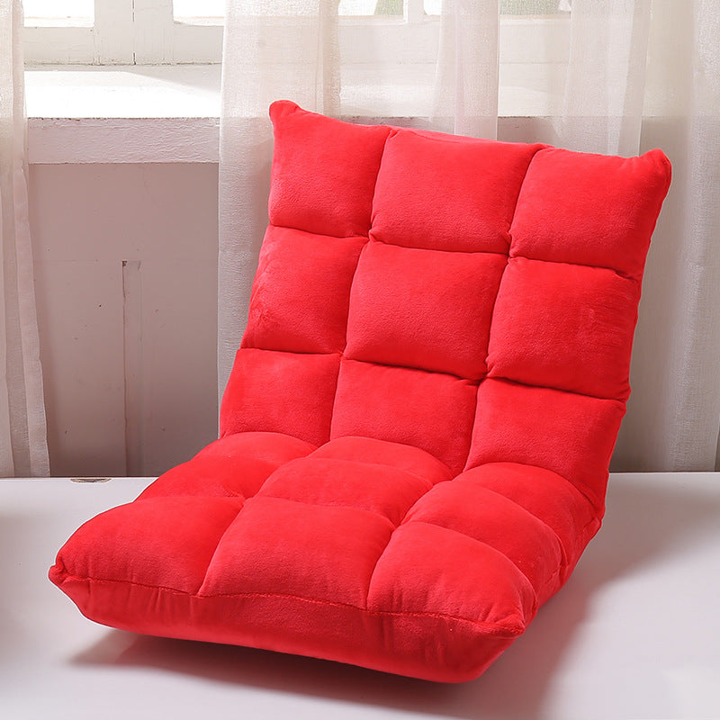 Canapé-lit paresseux pliable une place, fauteuil inclinable tatami, canapé-lit de loisir pour chambre ou balcon, déhoussable et lavable