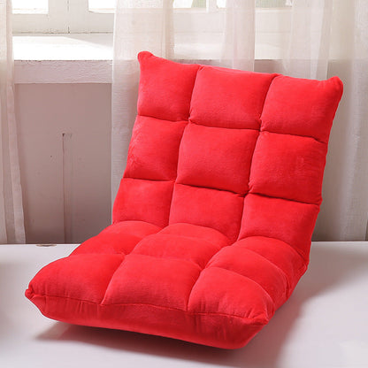 Canapé-lit paresseux pliable une place, fauteuil inclinable tatami, canapé-lit de loisir pour chambre ou balcon, déhoussable et lavable