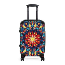 Hardside Suitcase — Vibrant Kaleidoscope Travel Carry-On