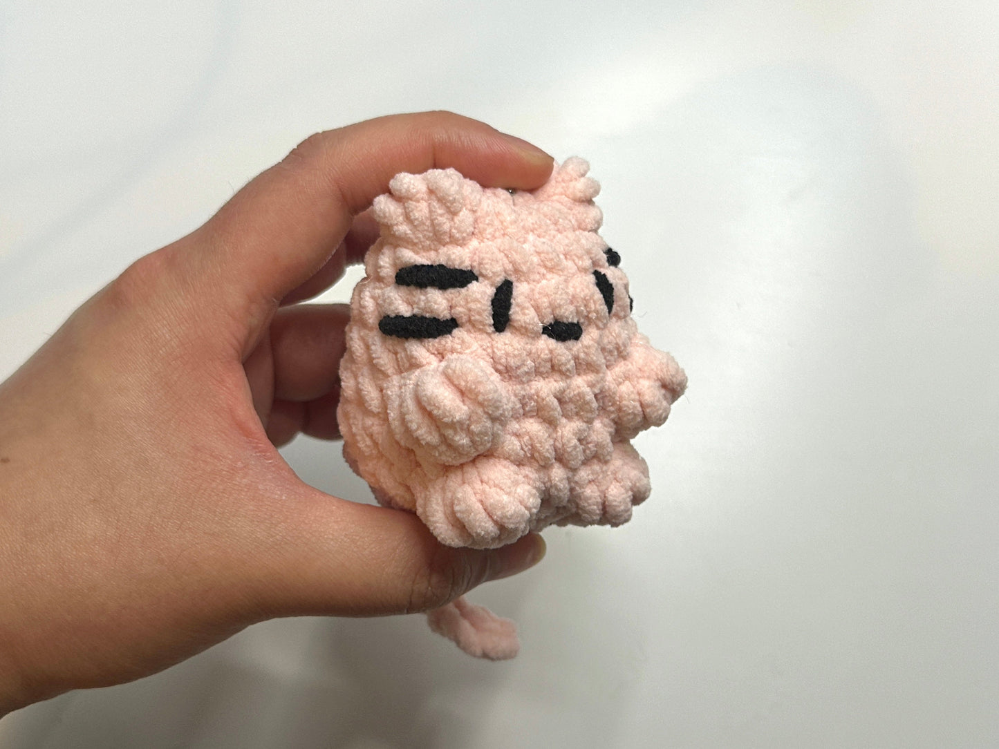 Handmade Crochet Cat Keychain – Cute Kitten Charm