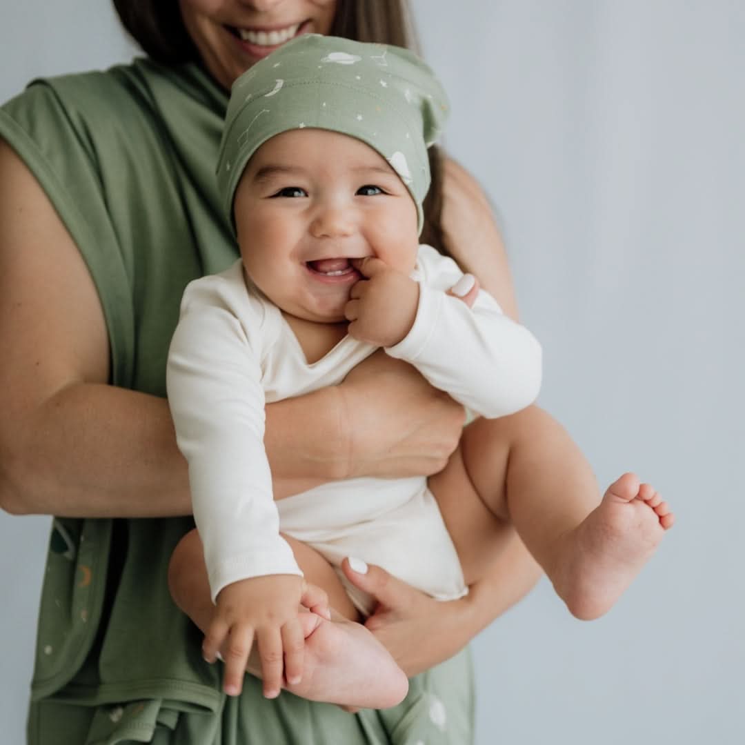 Bamboo Baby Long-Sleeved Bodysuit | Twilight Grove