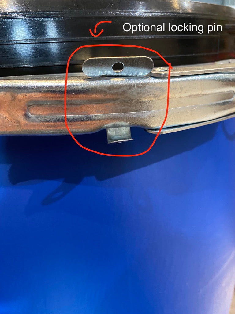 Darrell's Barrels 60L Canoe Barrel + Level Six Bad Hass Adjustable Barrel Harness Combo