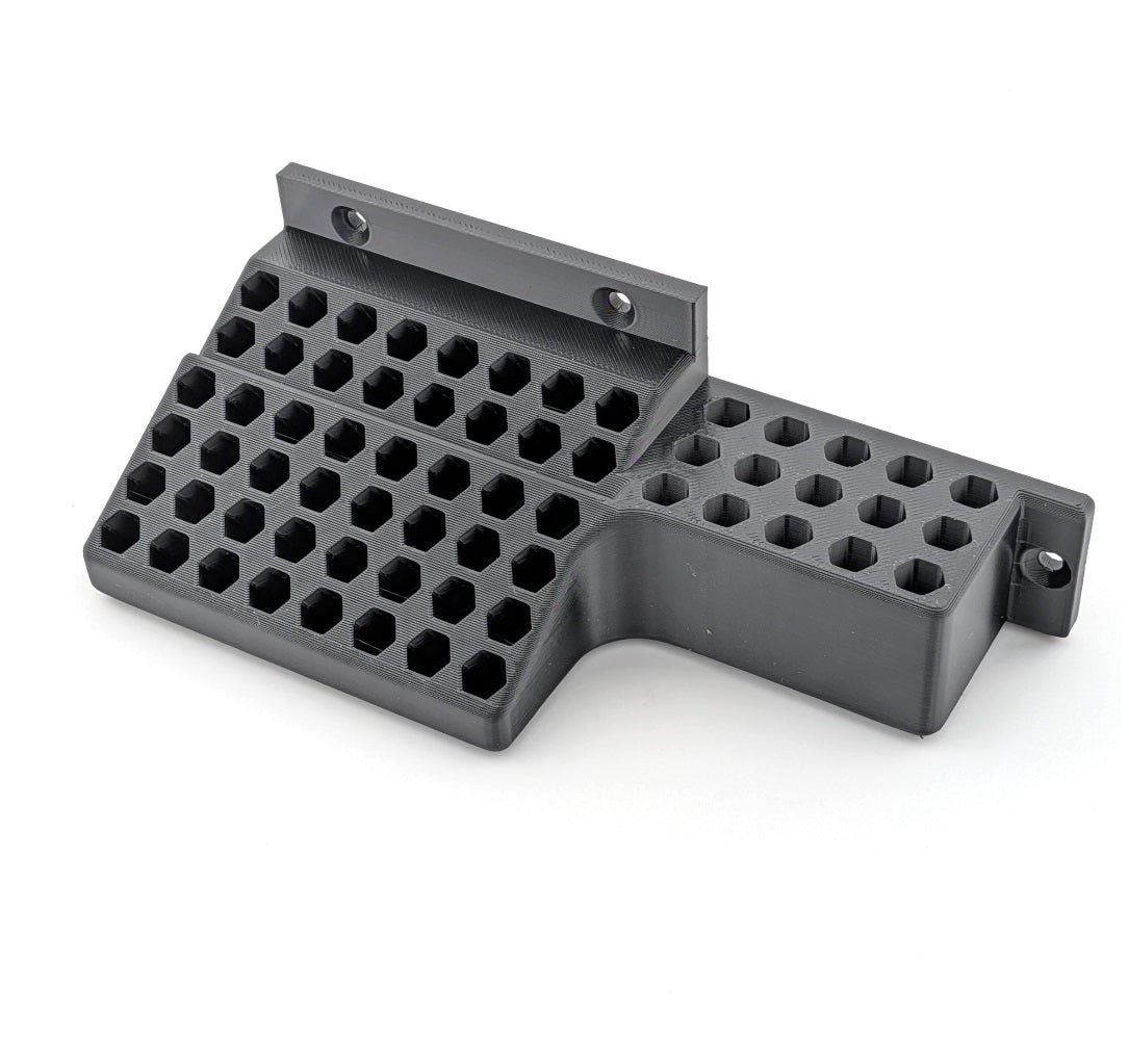 Screwdriver Hex Bit Storage - Wall mountable