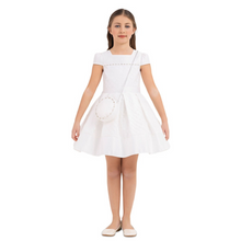 Robe de Soirée Cristal Rosée pour Fille