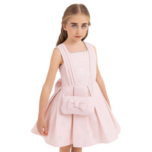 Robe de cérémonie rose Stardust pour fille