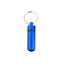 Stainless Steel Pill Key Chain