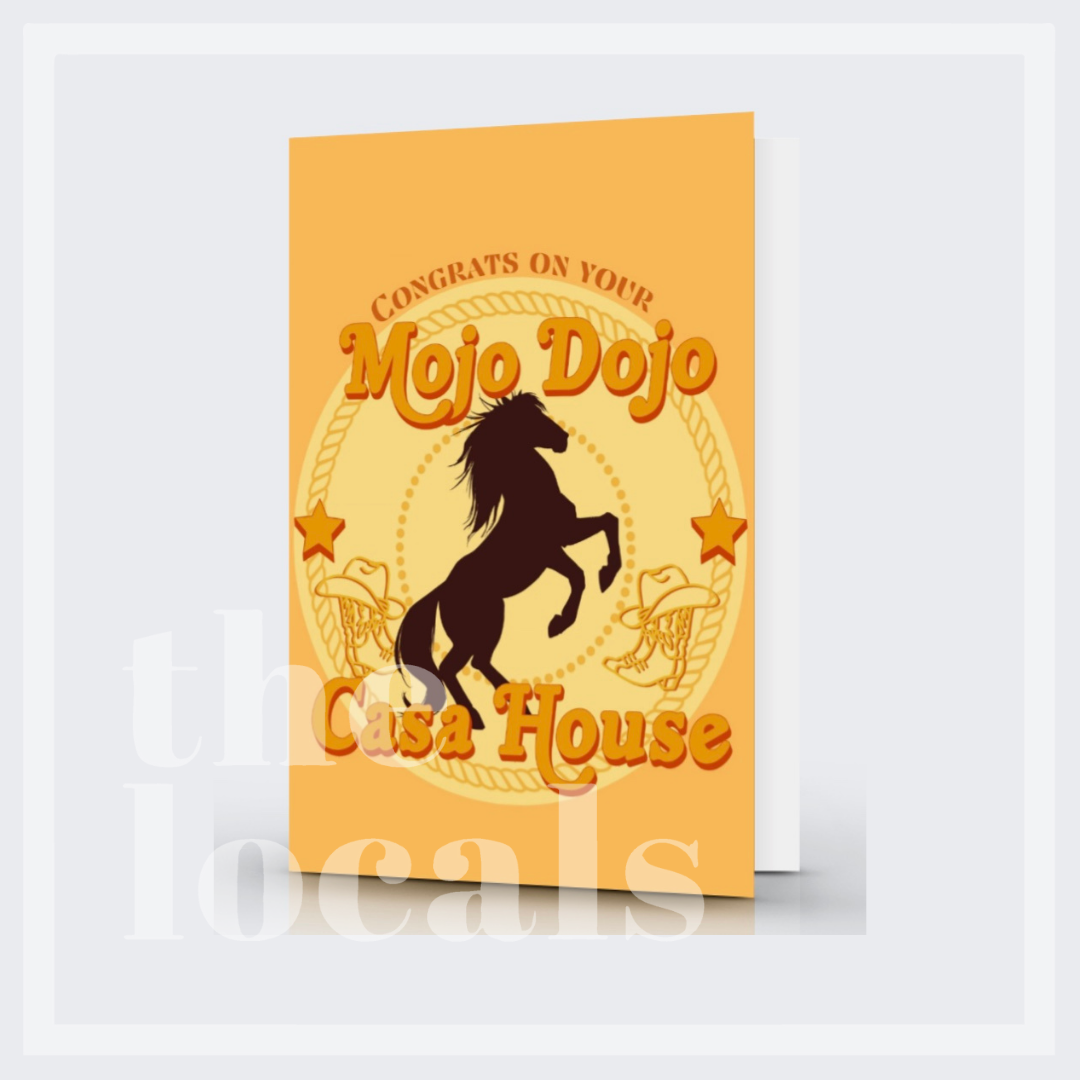 Congratulations on Your Mojo Dojo Greeting Card