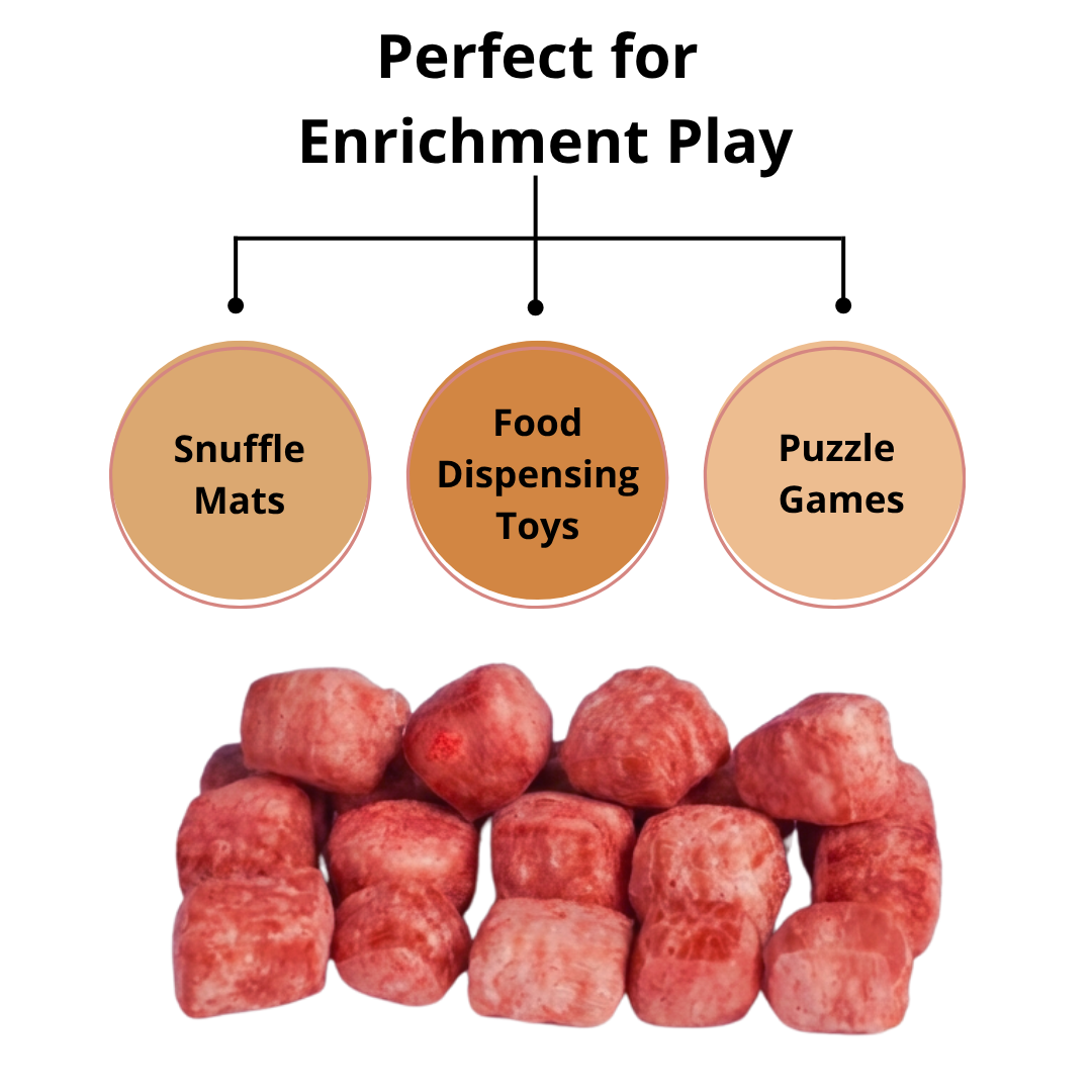 Yak Cheese Puffs for Dogs – Raspberry