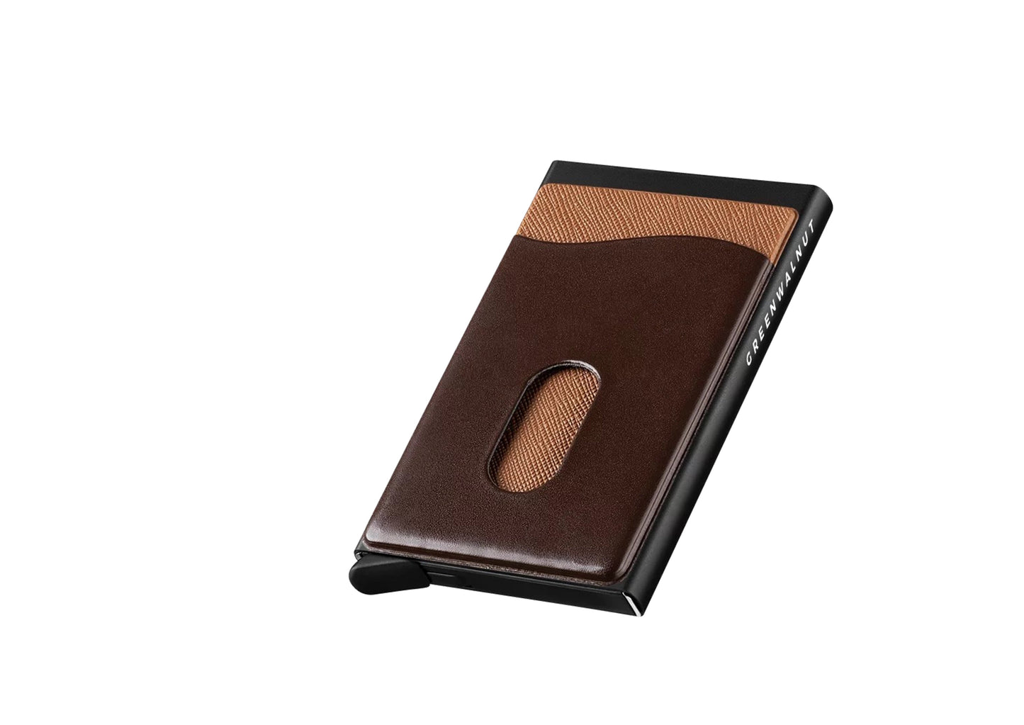 Porte-cartes dépliant en cuir | Portefeuille en cuir | Blocage RFID | Portefeuille minimaliste
