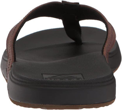 Reef Mens's Cushion Phantom LE Premium Leather Flip Flops