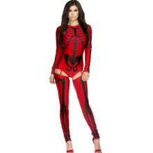 Costume de zombie squelette pour Halloween – Tenue de cosplay squelette effrayant pour adultes