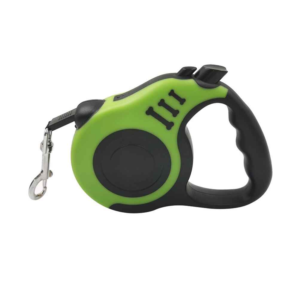 Laisse rétractable automatique pour chien et chat, 3m et 5m, en nylon durable, idéale pour la promenade et la course des chiots, accessoires pour animaux