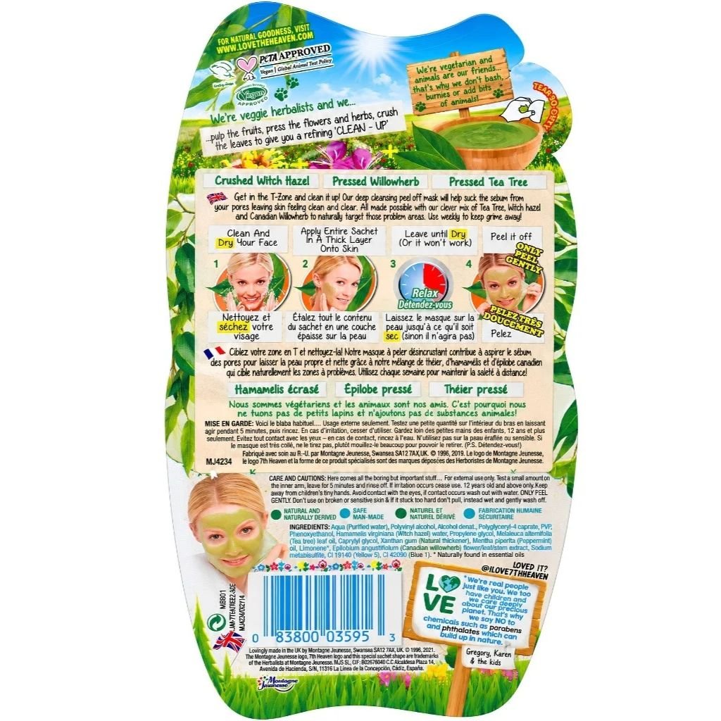 MASQUE VISAGE PEEL-OFF 7th Heaven