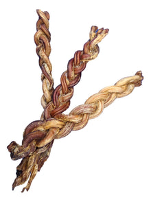 8-11" Braided Lamb Pizzle Stick