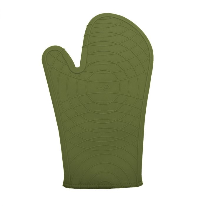 STARFRIT Green 12 Inch Silicone Oven Mitt - 0802360060000