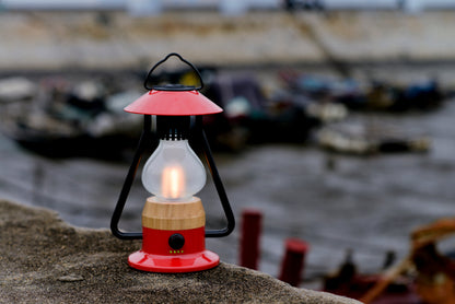 TRU De-LIGHT ROMANTICO Lampe LED tout-en-un, rechargeable, haut-parleur Bluetooth - ROUGE FEU / JAUNE / BLEU AQUA / VERT / NOIR