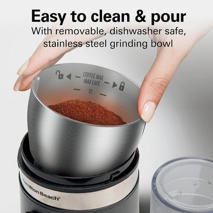 HAMILTON BEACH 80396RC Custom Grind™ Coffee Grinder