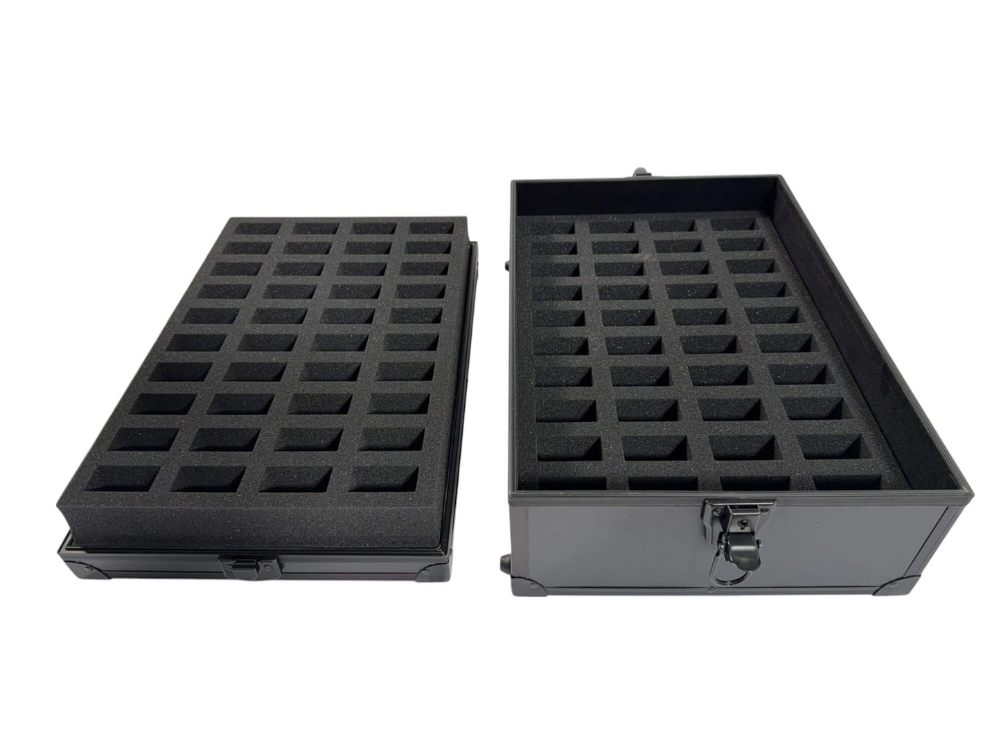 Mallette de rangement pour miniatures EVORETRO 80 emplacements avec mousse personnalisable