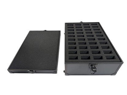 Mallette de rangement pour miniatures EVORETRO 80 emplacements avec mousse personnalisable