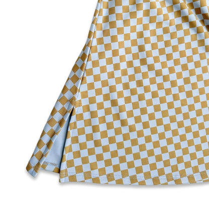 Kids' Bamboo Square Neck Midi Dress | Leaf Green