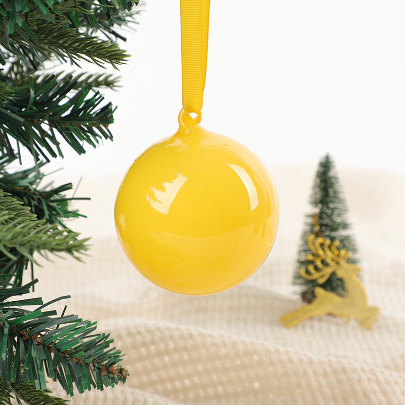 Christmas Glass Ornament Festive Christmas Ball