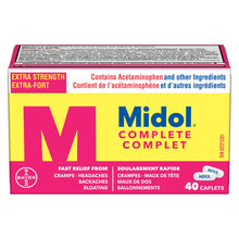 Midol Complete 500 mg - 40 comprimés