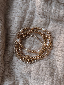The Luxe Mixing Metals Bracelet Stack